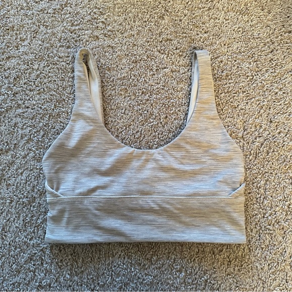 Lululemon Align Reversible Bra - White / Wee Are From Space Nimbus Battleship - Picture 10 of 12